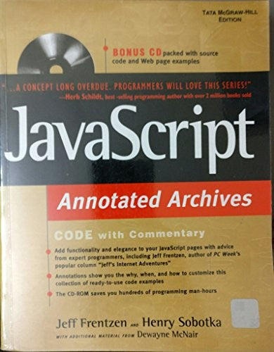 JavaScript Annotated Archives