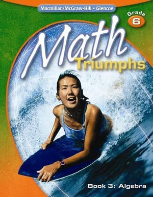 Math Triumphs, Grade 6 Book 3