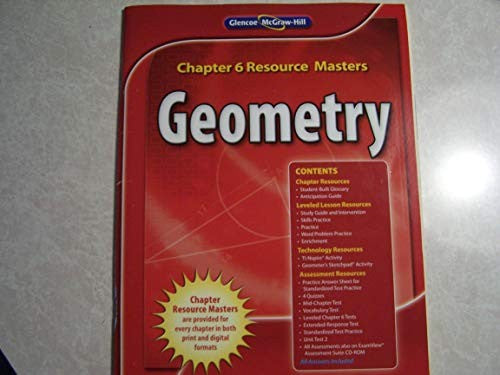 Geometry Chapter 6 Resource Masters