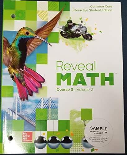 Reveal Math Course 3, Interactive Student Edition, Volume 2