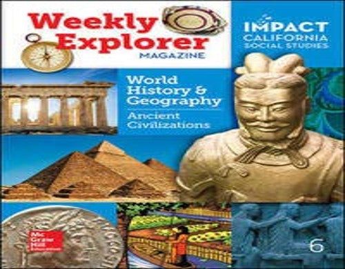 California Social Studies Ancient Civilizations grade 6