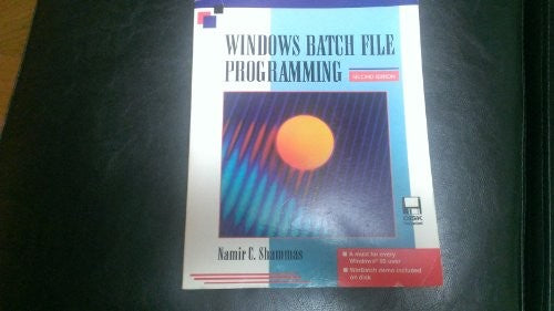 Windows Batch File Programming