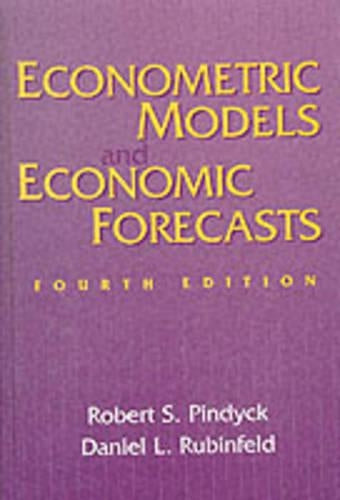 Econometric Models and Economic Forecasts