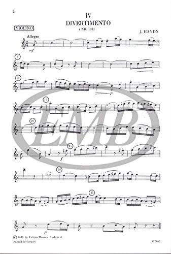 Haydn: Sei divertimenti