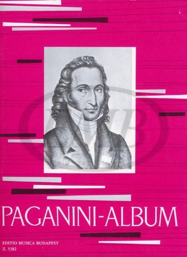 Partitions classique EMB (Editio Musica Budapest) PAGANINI N. - ALBUM (NEY) - VIOLON ET PIANO Violon