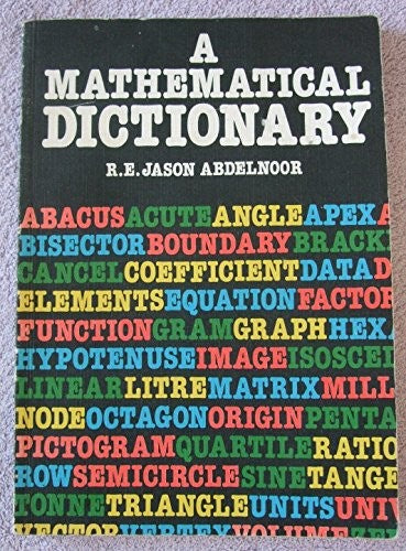 A Mathematical Dictionary