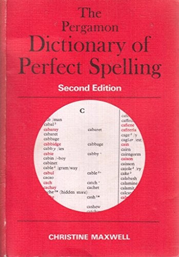 Pergamon Dictionary of Perfect Spelling