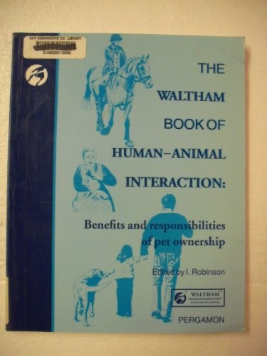 The Waltham Book of Human Animal Interaction