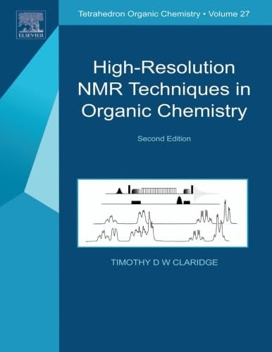 High-Resolution NMR Techniques in Organic Chemistry