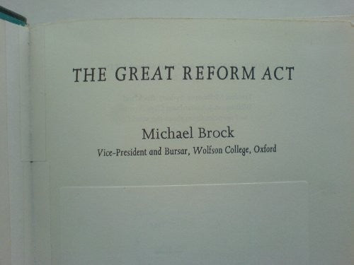 Great Reform Act