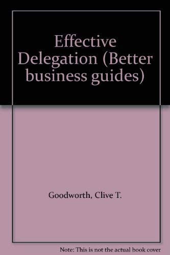 Effective Delegation