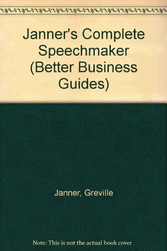 Janner's Complete Speechmaker