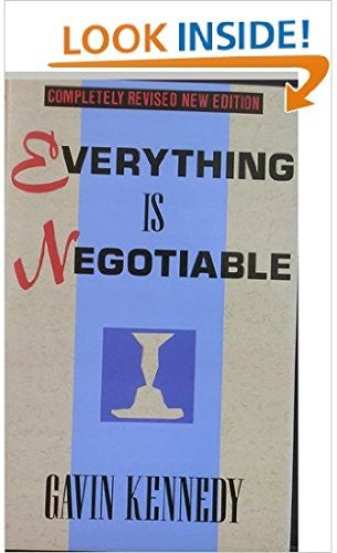 Everything is Negotiable