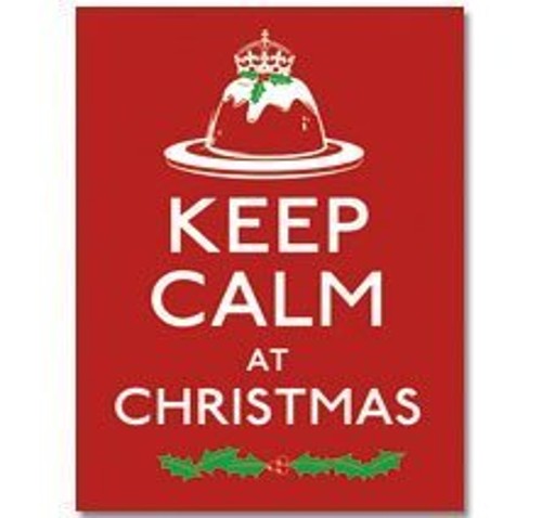 Keep Calm At Christmas (Hardback)