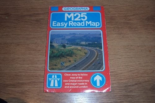 Geographia M25 easy read map