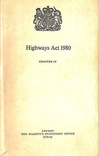 Highways Act 1980