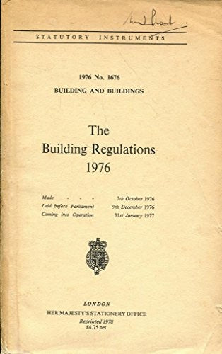 The building regulations, 1976