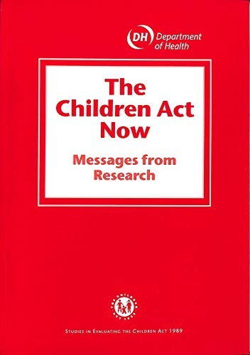 The Children Act now