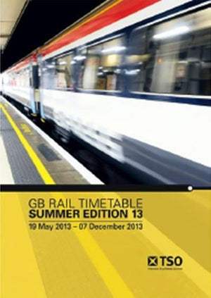 GB rail timetable summer edition 13