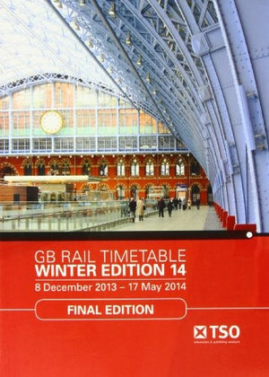 GB rail timetable winter edition 14
