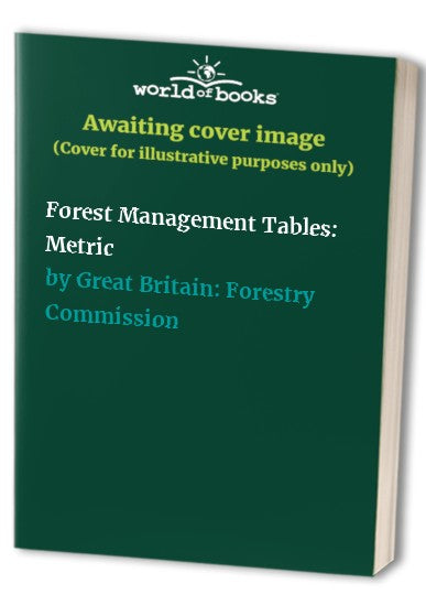 Forest Management Tables