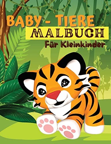 Baby-Tiere-Malbuch fr Kleinkinder