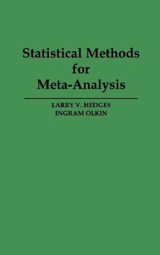 Statistical Methods for Meta-Analysis