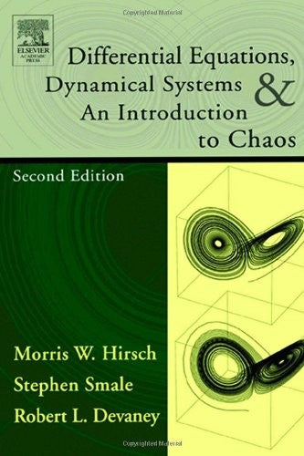 Differential Equations, Dynamical Systems, and an Introduction to Chaos
