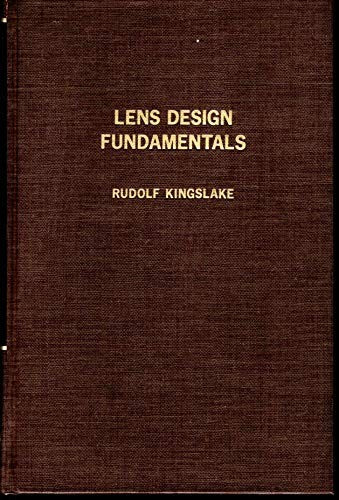 Lens Design Fundamentals