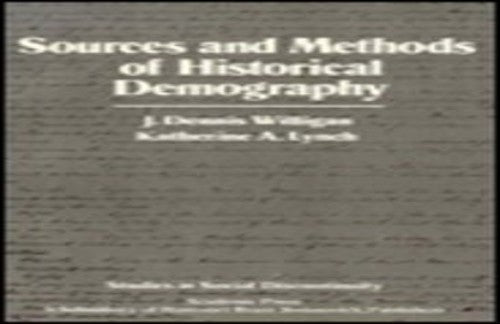 Sources and Methods of Historical Demography
