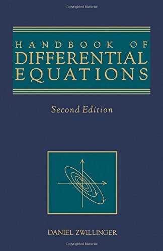 Handbook of Differential Equations