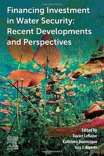 Financing Investment in Water Security