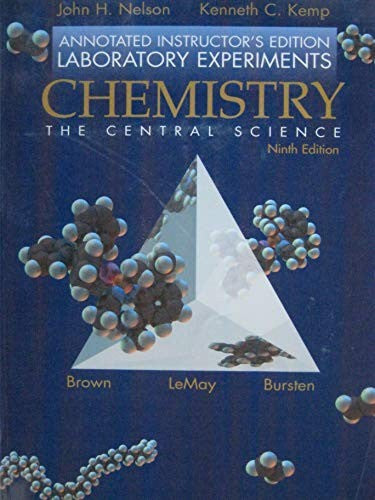 CHEMISTRY THE CENTRAL SCIENCE