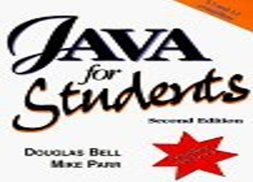 Java For Students 1.2