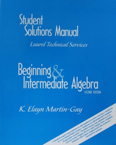 Beginning & Intermediate Algeb
