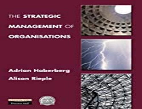 The Strategic Management of Organisations
