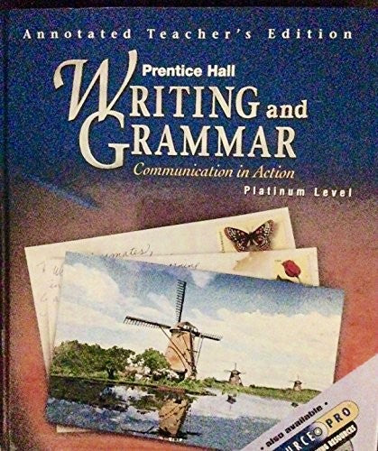 Prentice Hall Prentice Hall Writing Grammer 10Th Grade Platinum Teacher Edition 2001 Isbn 0130433519