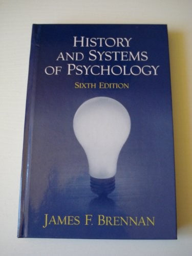 History and Systems of Psychology
