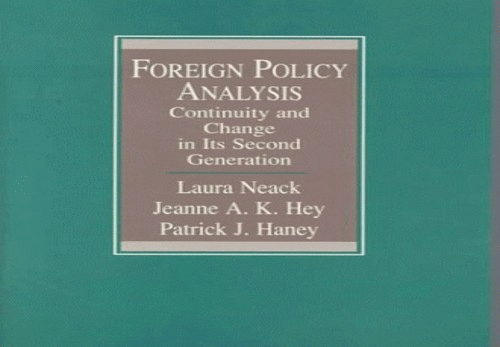 Foreign Policy Analysis