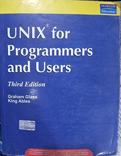 UNIX for Programmers and Users
