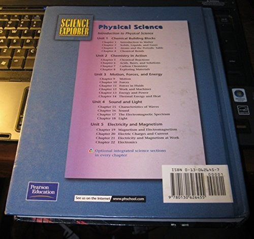 Science Explorer Physical Science 2nd Edition Student Edition 2002c