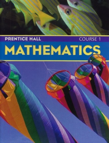 Prentice Hall Math Student Edition Course 1 2004c
