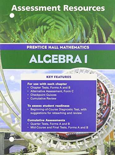 Algebra 1 3rd Edition Assessment Resources 2004c