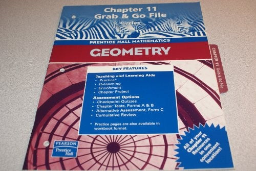 Geometry Chapter  Grab  Go File Circles Prentice Hall Mathematics