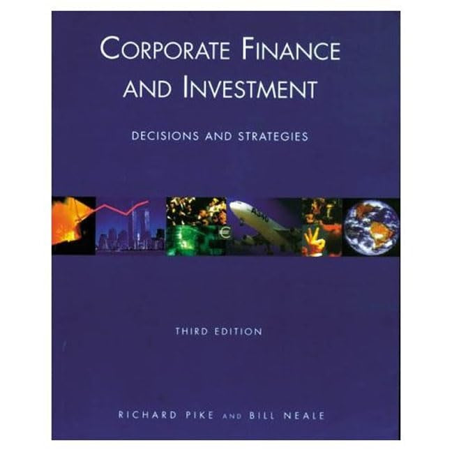 Corporate Finance And Investment
