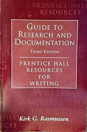 Guide to Research and Documentation