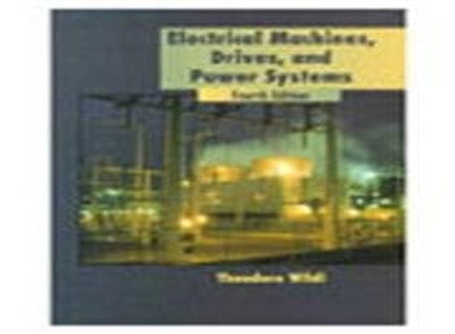 Electrical Machines, Drives, and Power Systems