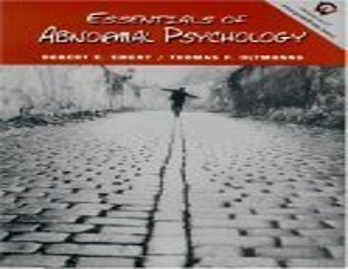 Essentials of Abnormal Psychology