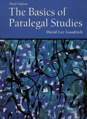 The Basics of Paralegal Studies