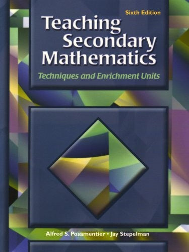 Teaching Secondary Mathematics